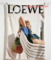LOEWE Beach Style Flannel Fleece Throw Blanket L326